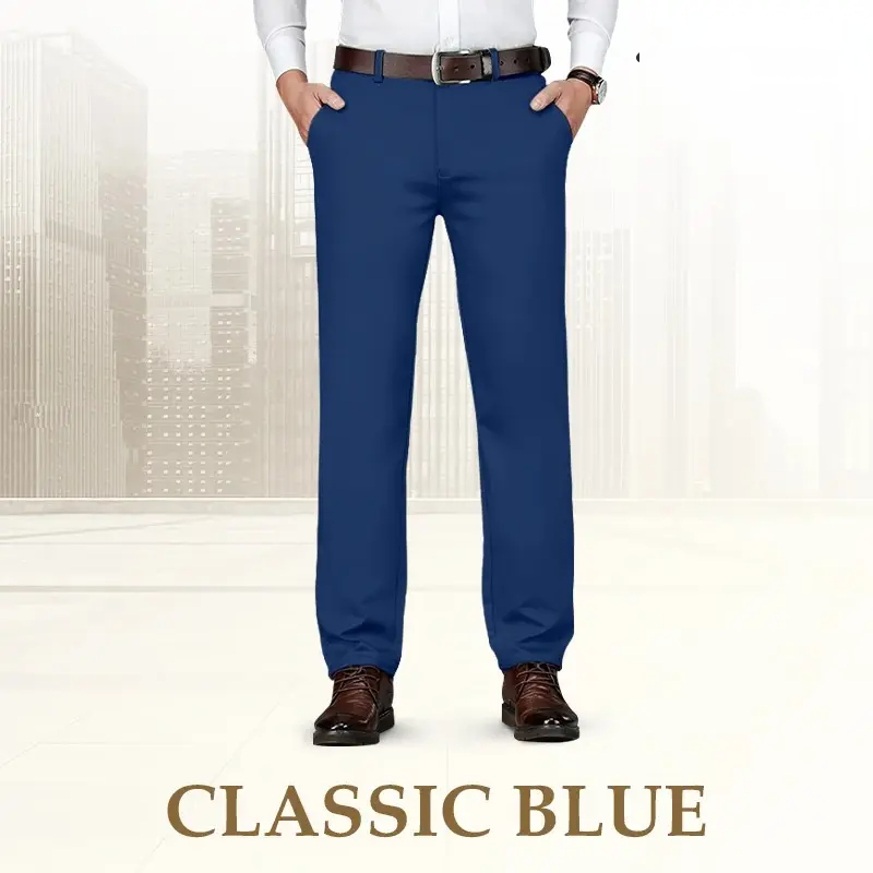 Men's High Stretch Straight Fit Pants