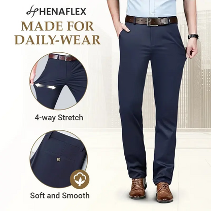 Men's High Stretch Straight Fit Pants