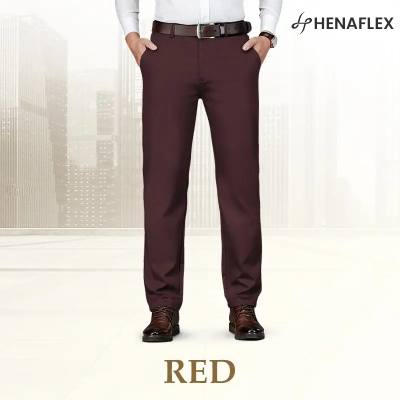 Men's High Stretch Straight Fit Pants