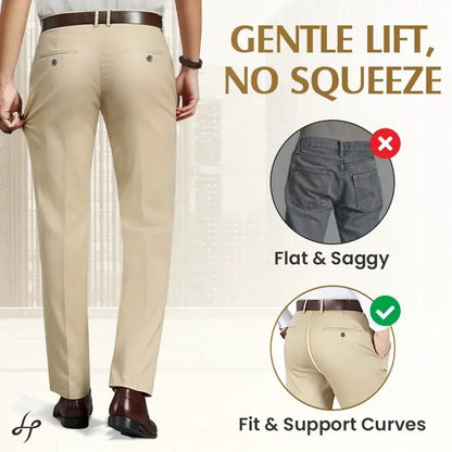 Men's High Stretch Straight Fit Pants