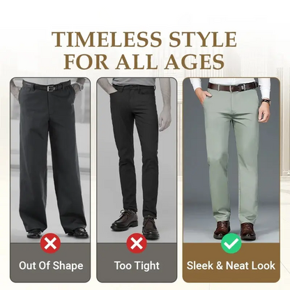 Men's High Stretch Straight Fit Pants