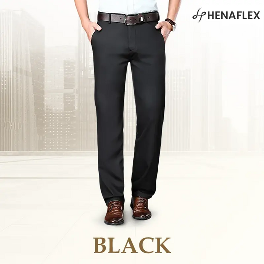 Men's High Stretch Straight Fit Pants