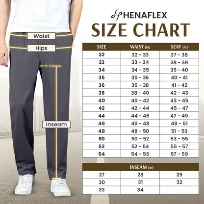 EaseTactic - Flex Fit Zipper-Pocket Durable Pants