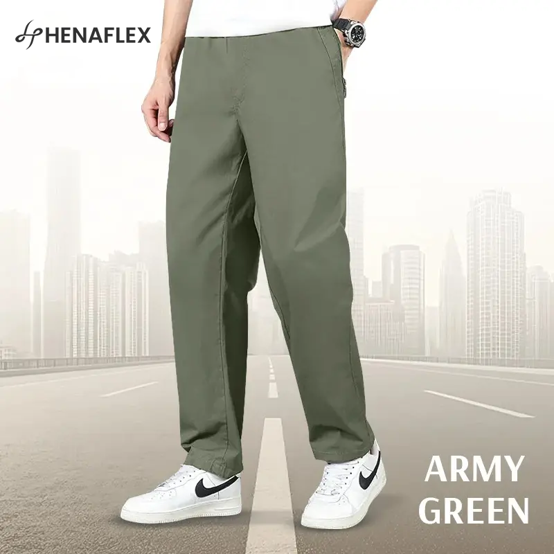 EaseTactic - Flex Fit Zipper-Pocket Durable Pants