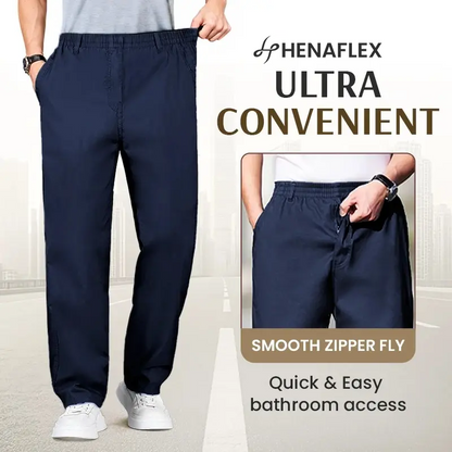 EaseTactic - Flex Fit Zipper-Pocket Durable Pants