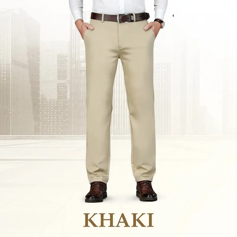 Men's High Stretch Straight Fit Pants